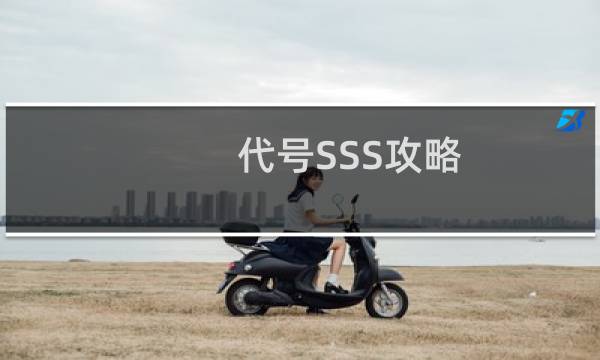 代号SSS攻略