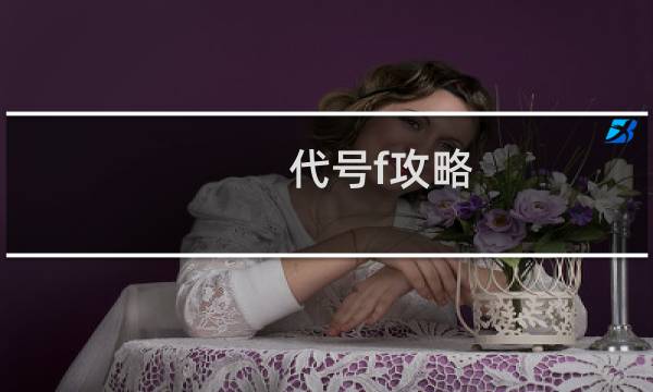 代号f攻略