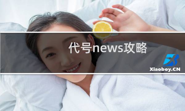 代号news攻略