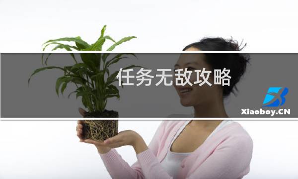 任务无敌攻略