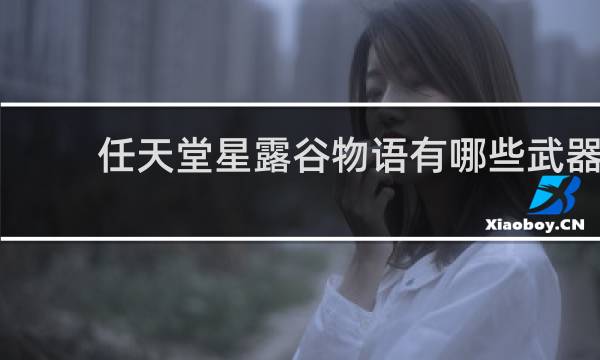 任天堂星露谷物语有哪些武器