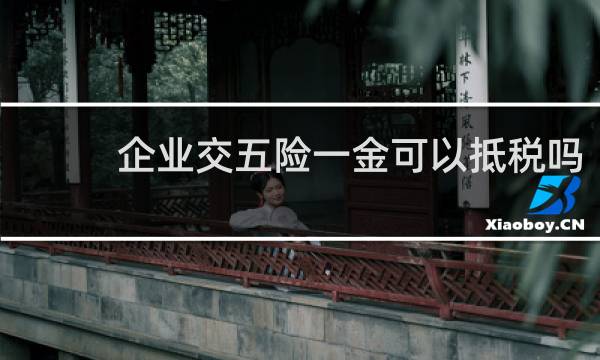 企业交五险一金可以抵税吗