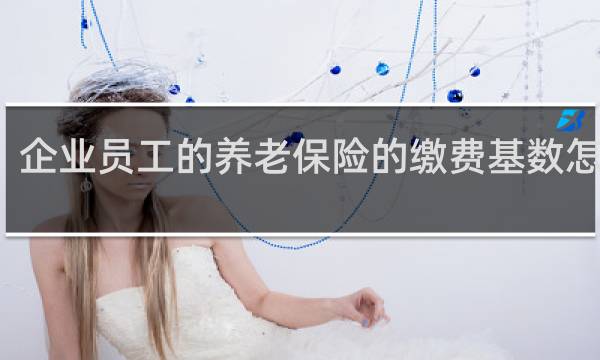 企业员工的养老保险的缴费基数怎么算