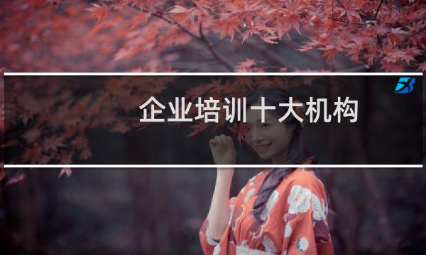 企业培训十大机构