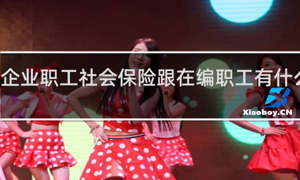 企业职工社会保险跟在编职工有什么区别