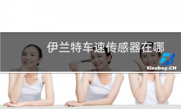伊兰特车速传感器在哪