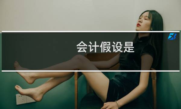 会计假设是