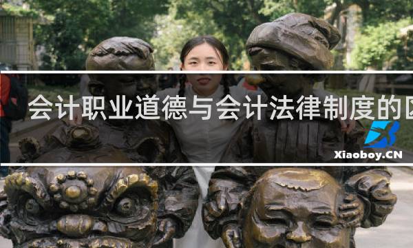 会计职业道德与会计法律制度的区别