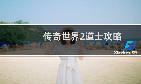 传奇世界2道士攻略