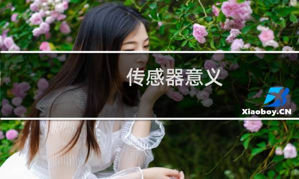 传感器意义