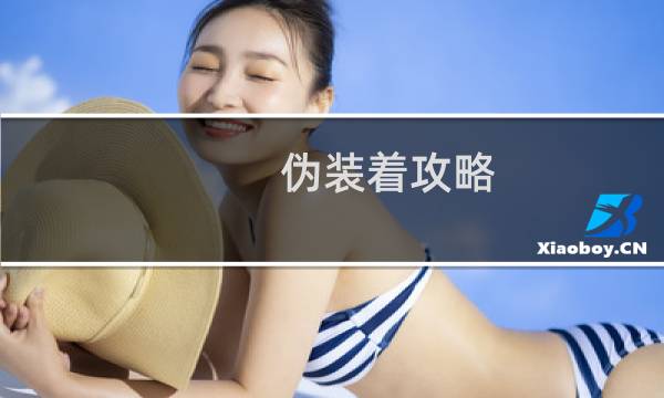 伪装着攻略