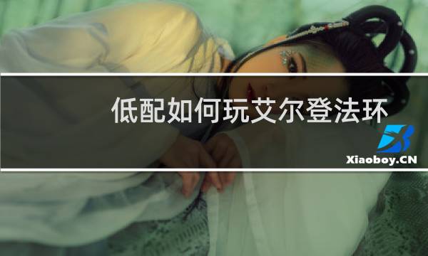低配如何玩艾尔登法环