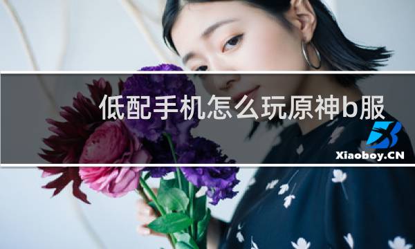 低配手机怎么玩原神b服