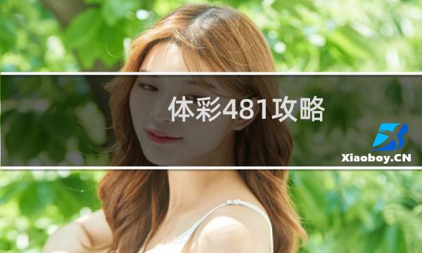 体彩481攻略