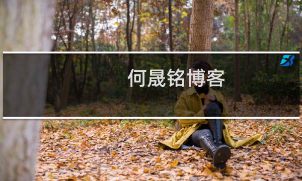 何晟铭博客
