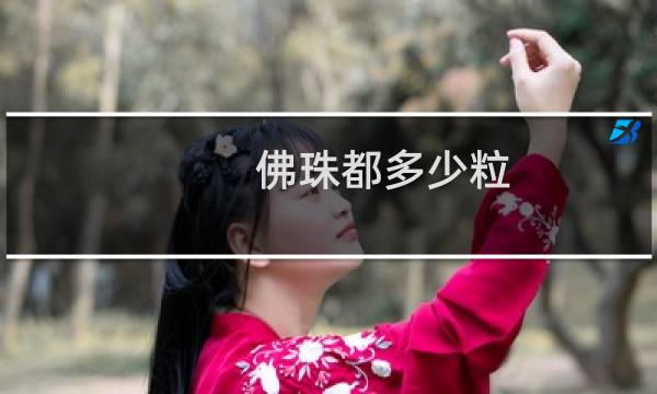 佛珠都多少粒