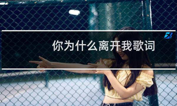 你为什么离开我歌词