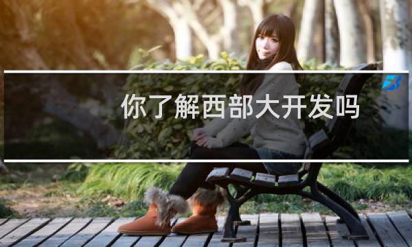 你了解西部大开发吗