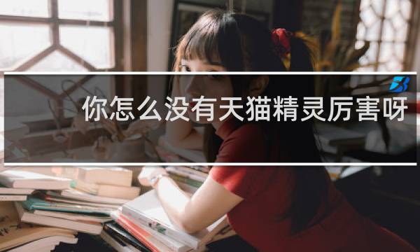 你怎么没有天猫精灵厉害呀