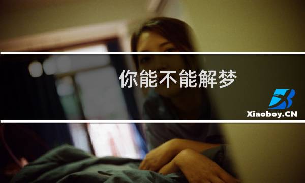 你能不能解梦