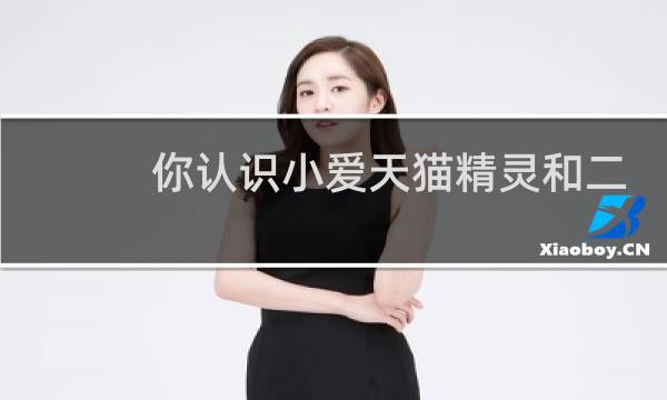 你认识小爱天猫精灵和二