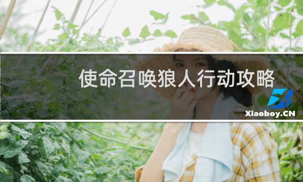 使命召唤狼人行动攻略