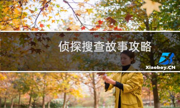 侦探搜查故事攻略