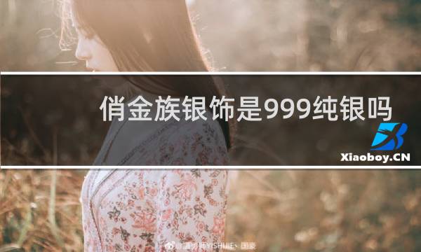 俏金族银饰是999纯银吗