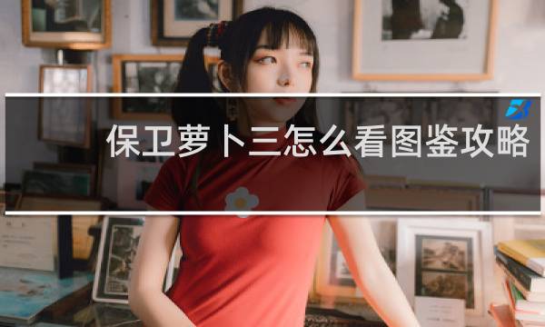 保卫萝卜三怎么看图鉴攻略