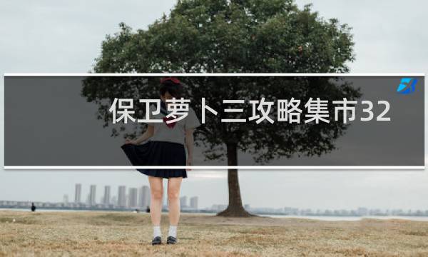 保卫萝卜三攻略集市32