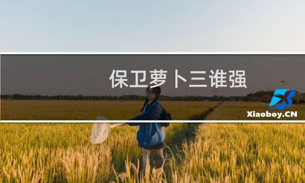 保卫萝卜三谁强