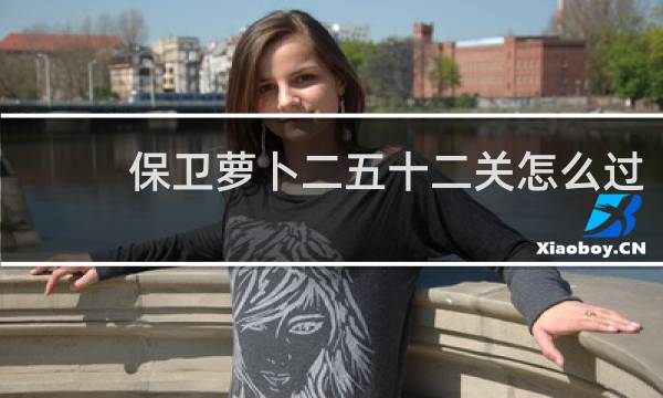 保卫萝卜二五十二关怎么过