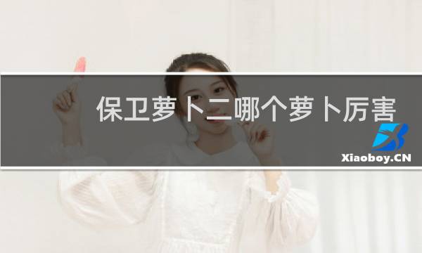 保卫萝卜二哪个萝卜厉害