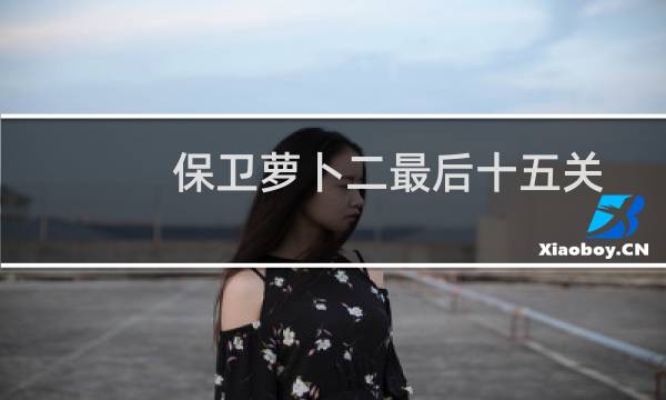 保卫萝卜二最后十五关