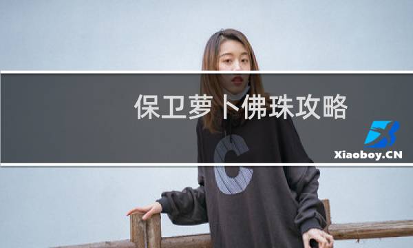 保卫萝卜佛珠攻略