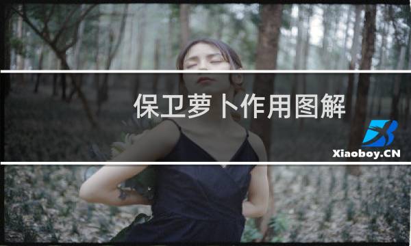 保卫萝卜作用图解