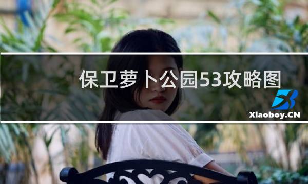 保卫萝卜公园53攻略图