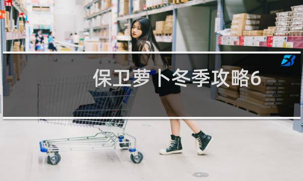 保卫萝卜冬季攻略6