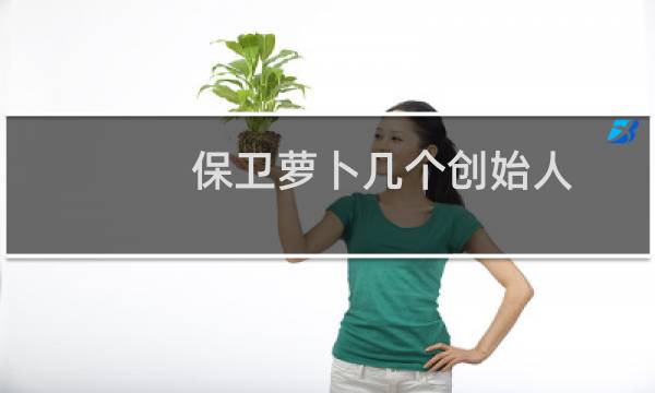 保卫萝卜几个创始人