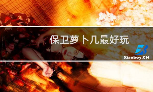 保卫萝卜几最好玩