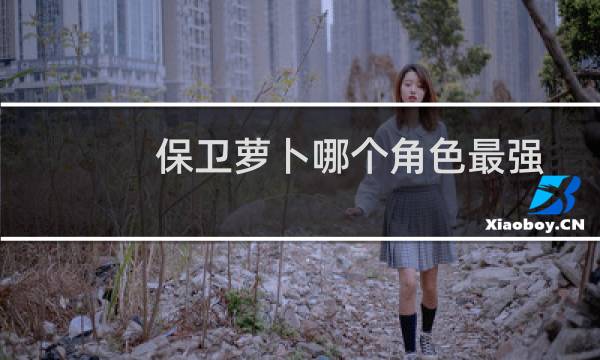 保卫萝卜哪个角色最强