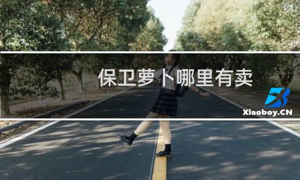 保卫萝卜哪里有卖