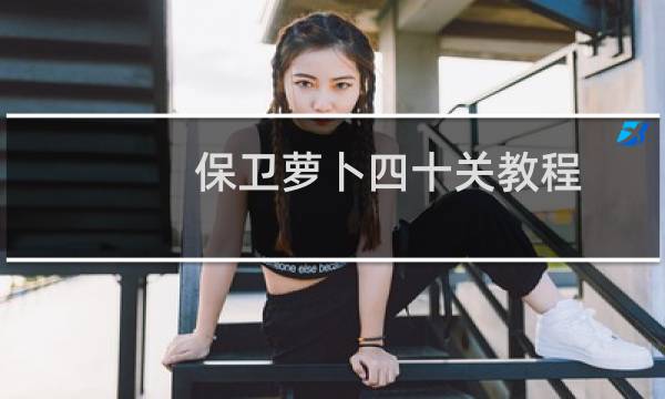 保卫萝卜四十关教程