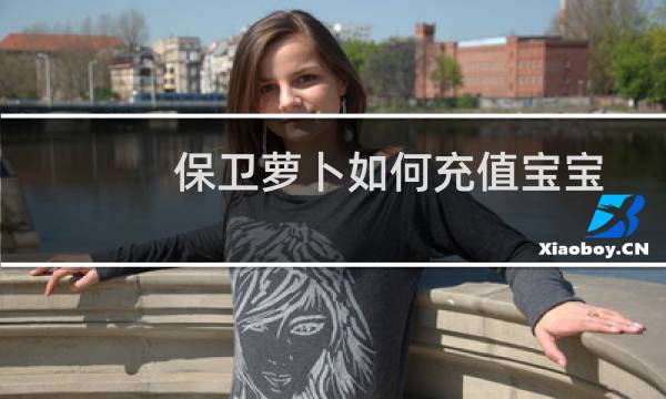 保卫萝卜如何充值宝宝