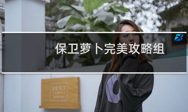 保卫萝卜完美攻略组