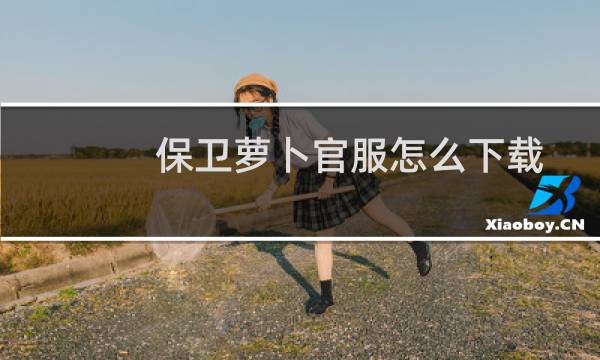 保卫萝卜官服怎么下载