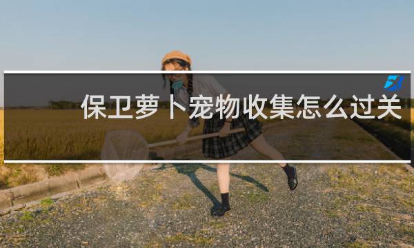 保卫萝卜宠物收集怎么过关