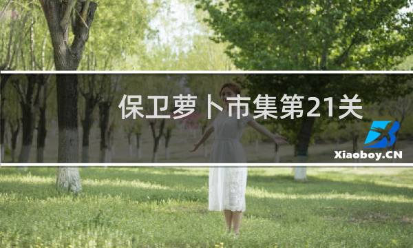 保卫萝卜市集第21关