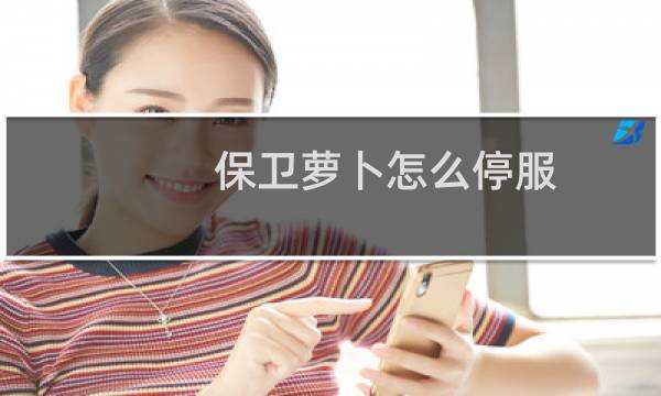 保卫萝卜怎么停服