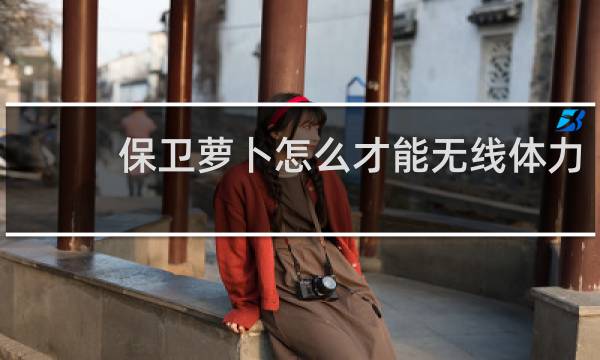 保卫萝卜怎么才能无线体力